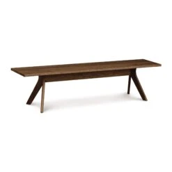 Copeland Audrey Dining Bench: Handcrafted Solid Cherry Wood 23 Copeland Audrey Dining Bench: Handcrafted Solid Cherry Wood -VERMONT WOODS Audrey Walnut Bench 72 Inch Natural Walnut