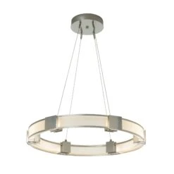Hubbardton Forge Aura Glass Pendant - Artisan Handcrafted Lighting -VERMONT WOODS Aura Glass Pendant 2