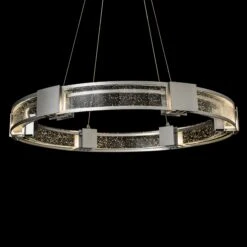 Hubbardton Forge Aura Glass Pendant - Artisan Handcrafted Lighting -VERMONT WOODS Aura Glass Pendant 4