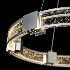 Hubbardton Forge Aura Glass Pendant - Artisan Handcrafted Lighting -VERMONT WOODS Aura Glass Pendant 6