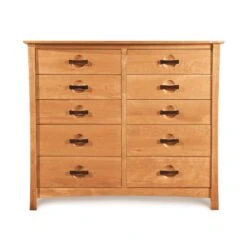 Copeland Berkeley 10-Drawer Solid Cherry Wood Dresser