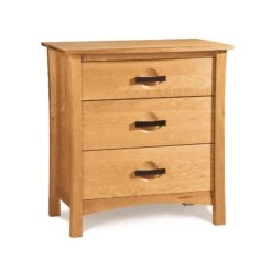 Copeland Berkeley 3-Drawer Solid Wood Chest 7 Copeland Berkeley 3-Drawer Solid Wood Chest -VERMONT WOODS Berkeley Cherry 3 Drawer Chest Natural Cherry