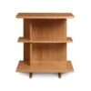 Berkeley Solid Cherry Open Shelf Nightstand - Left Hand Side -VERMONT WOODS Berkeley Cherry Open Shelf Nightstand Left