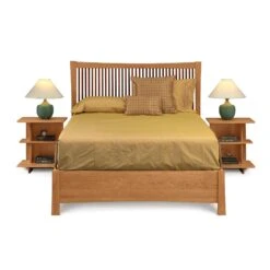 Copeland Berkeley Cherry Wood Storage Platform Bed 10 Copeland Berkeley Cherry Wood Storage Platform Bed -VERMONT WOODS Berkeley Cherry Storage Bed 3