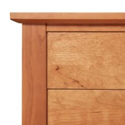 Handcrafted Bow Front 8-Drawer Dresser in Sustainable Solid Wood -VERMONT WOODS Bow Front 8 Drawer Dresser 3