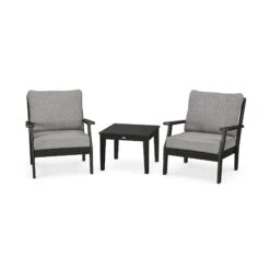 POLYWOOD Braxton 3-Piece Deep Seating Set