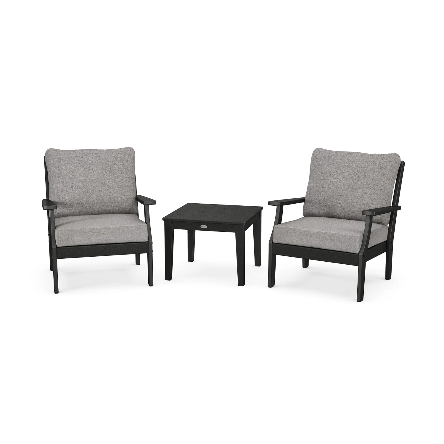 POLYWOOD Braxton 3-Piece Deep Seating Set 4 POLYWOOD Braxton 3-Piece Deep Seating Set - Image 2