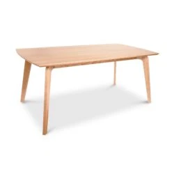 Brighton Solid-Top Dining Table: Mid-Century Modern Solid Wood 21 Brighton Solid-Top Dining Table: Mid-Century Modern Solid Wood -VERMONT WOODS Brighton Solid Top Table 36x72 Natural Maple