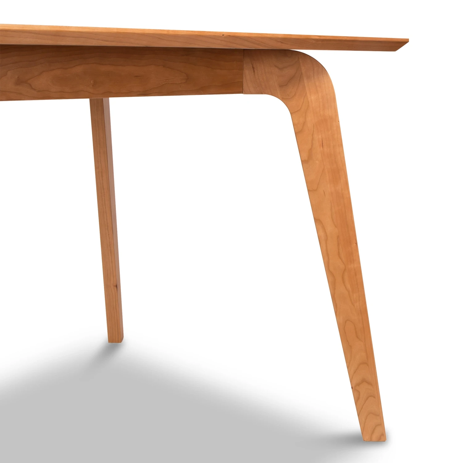 Brighton Solid-Top Dining Table: Mid-Century Modern Solid Wood 8 Brighton Solid-Top Dining Table: Mid-Century Modern Solid Wood - Image 6