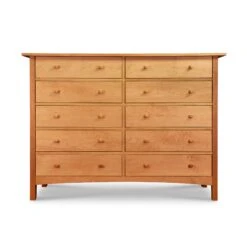 Burlington Shaker Solid Wood 10-Drawer Dresser