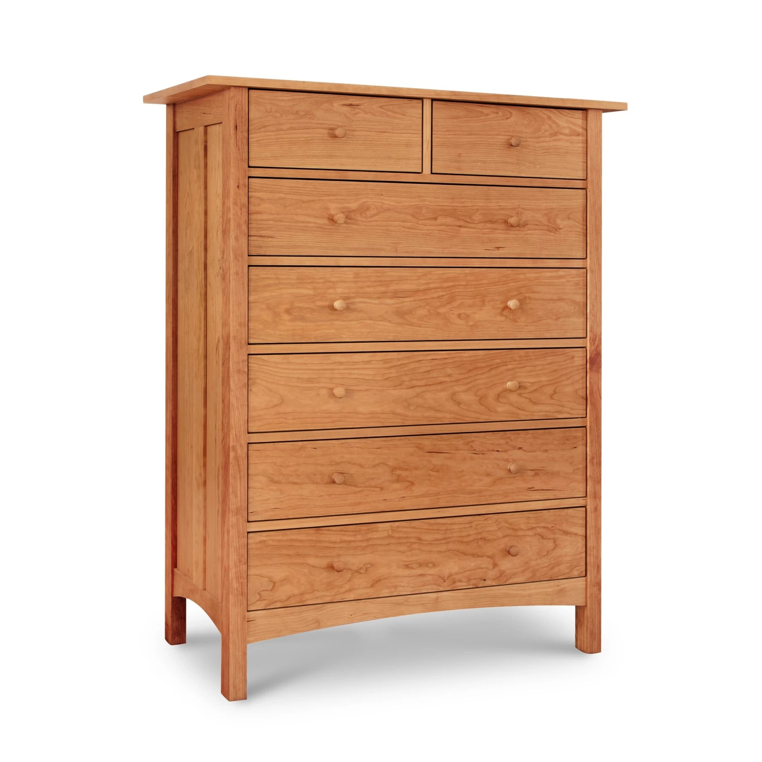 Burlington Shaker 7-Drawer Chest: Handcrafted Vermont Solid Wood 3 Burlington Shaker 7-Drawer Chest: Handcrafted Vermont Solid Wood