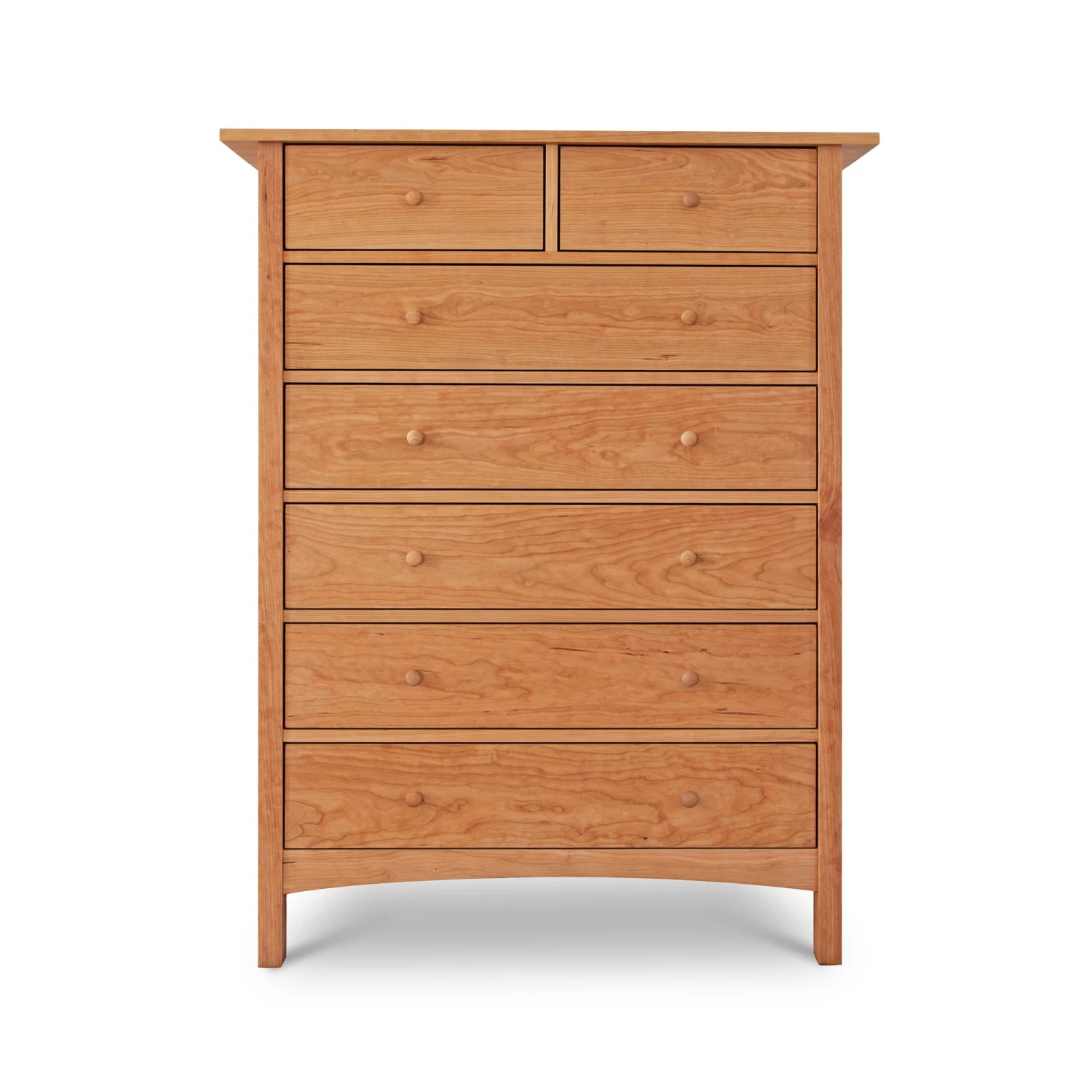 Burlington Shaker 7-Drawer Chest: Handcrafted Vermont Solid Wood 4 Burlington Shaker 7-Drawer Chest: Handcrafted Vermont Solid Wood - Image 2
