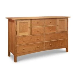 Burlington Shaker 8-Drawer 2-Door Dresser