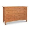 Burlington Shaker 8-Drawer Dresser - Handcrafted Solid Wood Chest 2 Burlington Shaker 8-Drawer Dresser - Handcrafted Solid Wood Chest -VERMONT WOODS Burlington Shaker 8 Drawer Dresser naqhld