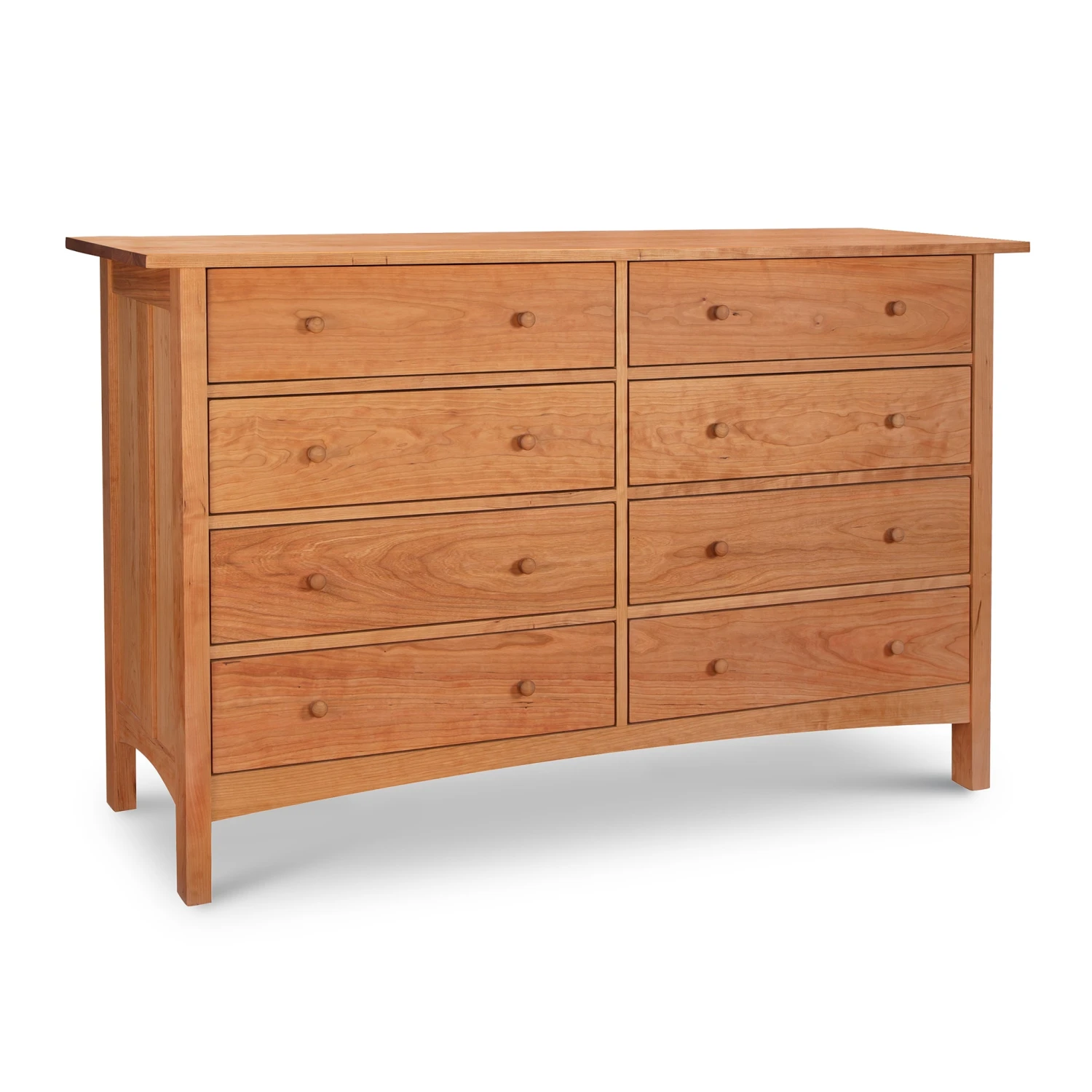 Burlington Shaker 8-Drawer Dresser - Handcrafted Solid Wood Chest 3 Burlington Shaker 8-Drawer Dresser - Handcrafted Solid Wood Chest