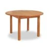 Burlington Shaker Round Solid Top Dining Table -VERMONT WOODS Burlington Shaker Round Solid Top Dining Table