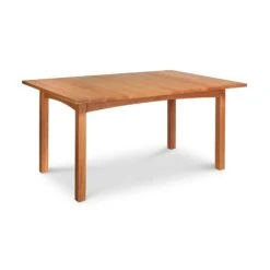 Burlington Shaker Solid Top Dining Table - Handcrafted Vermont Wood