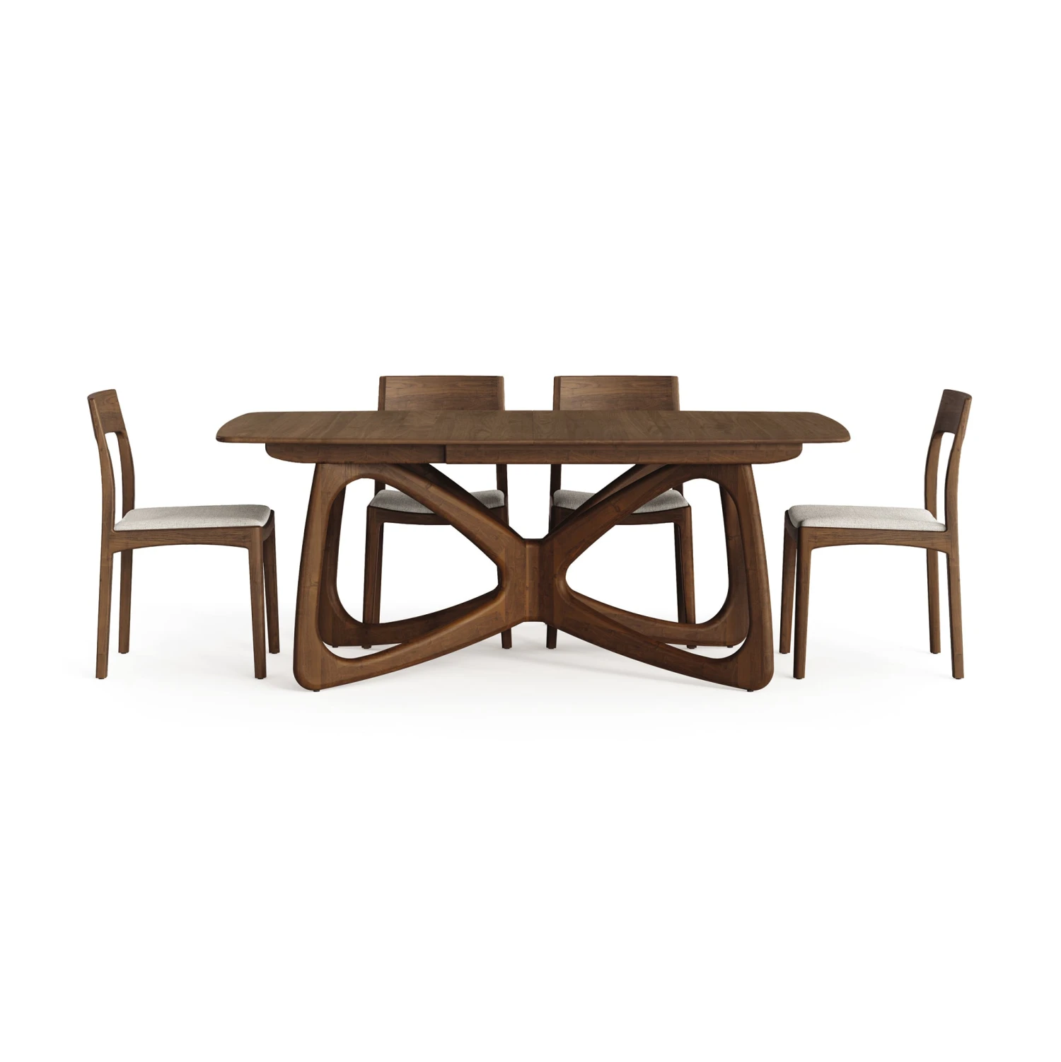 Copeland Butterfly Extension Dining Table 6 Copeland Butterfly Extension Dining Table - Image 4