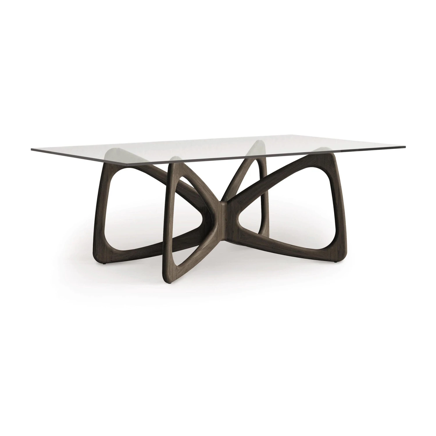 Copeland Butterfly Glass Top Dining Table 9 Copeland Butterfly Glass Top Dining Table - Image 7