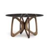Copeland Butterfly Round Sintered Stone Top Dining Table