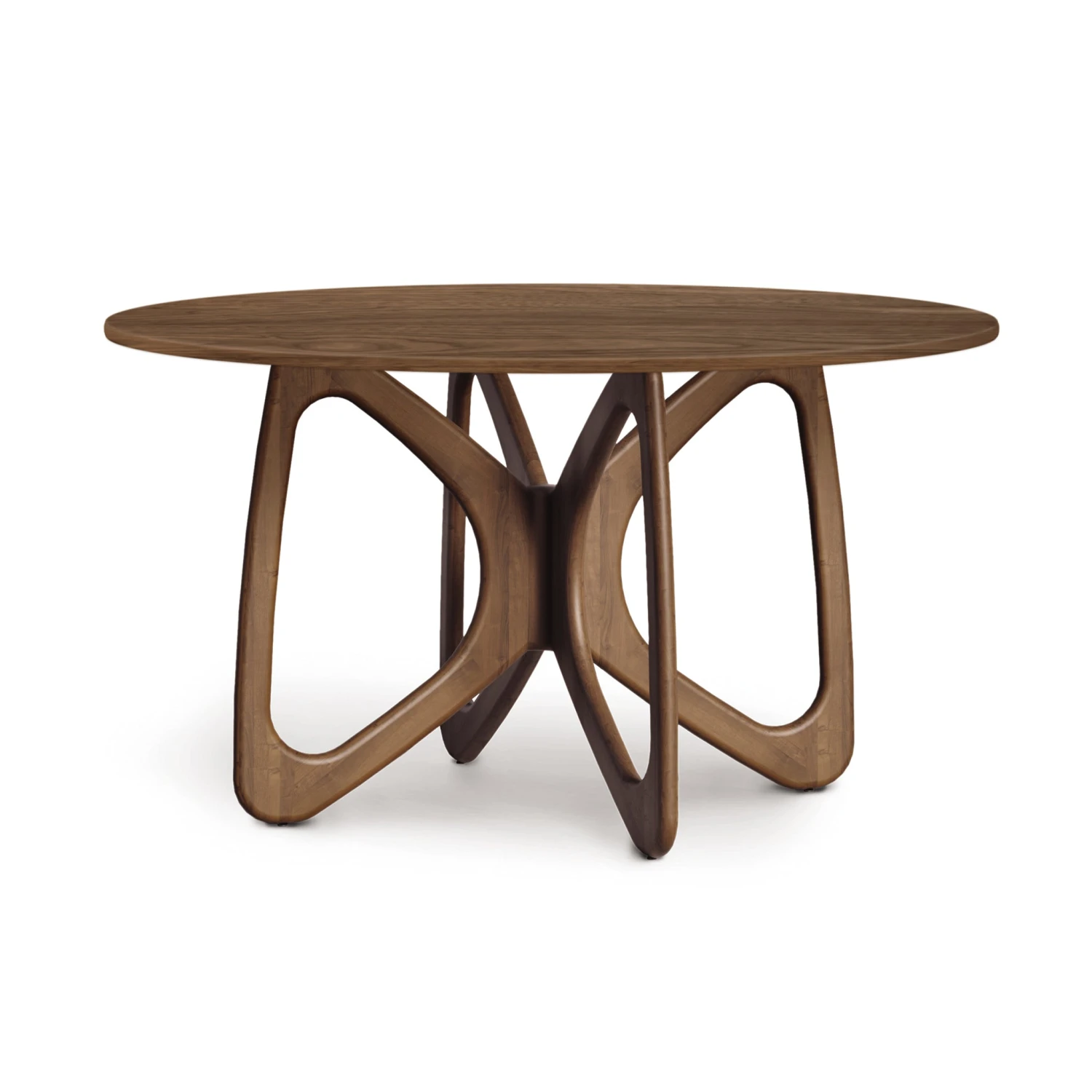Copeland Butterfly Round Solid Top Dining Table 3 Copeland Butterfly Round Solid Top Dining Table