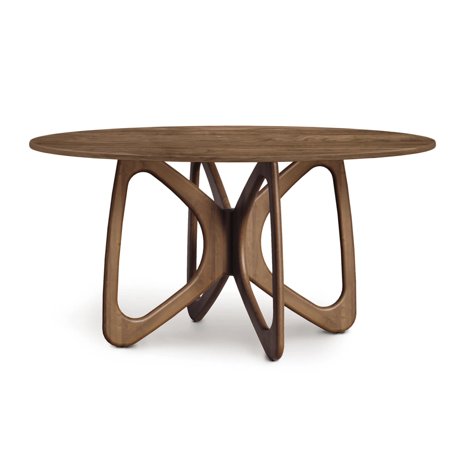 Copeland Butterfly Round Solid Top Dining Table 6 Copeland Butterfly Round Solid Top Dining Table - Image 4