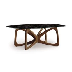 Copeland Butterfly Sintered Stone Boat Top Dining Table