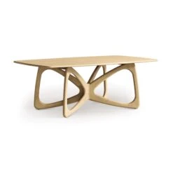 Butterfly Solid Top Dining Table 28 Butterfly Solid Top Dining Table -VERMONT WOODS Butterfly Solid Top Table 48x84 Natural Oak