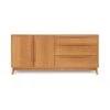Catalina Mid-Century Modern 3-Drawer, 2-Door Solid Wood Dresser 1 Catalina Mid-Century Modern 3-Drawer, 2-Door Solid Wood Dresser -VERMONT WOODS Catalina 3Drawer 2Door Dresser