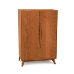 Copeland Furniture Catalina Bar Cabinet -VERMONT WOODS Catalina Cherry Bar Cabinet Autumn Cherry