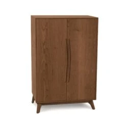 Copeland Furniture Catalina Bar Cabinet -VERMONT WOODS Catalina Cherry Bar Cabinet Saddle Cherry
