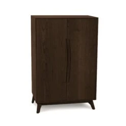 Copeland Furniture Catalina Bar Cabinet -VERMONT WOODS Catalina Cherry Bar Cabinet Smoke Cherry