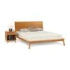 Catalina Solid Hardwood Platform Bed - Mid-Century Modern Design 1 Catalina Solid Hardwood Platform Bed - Mid-Century Modern Design -VERMONT WOODS Catalina Cherry Platform Bed 1