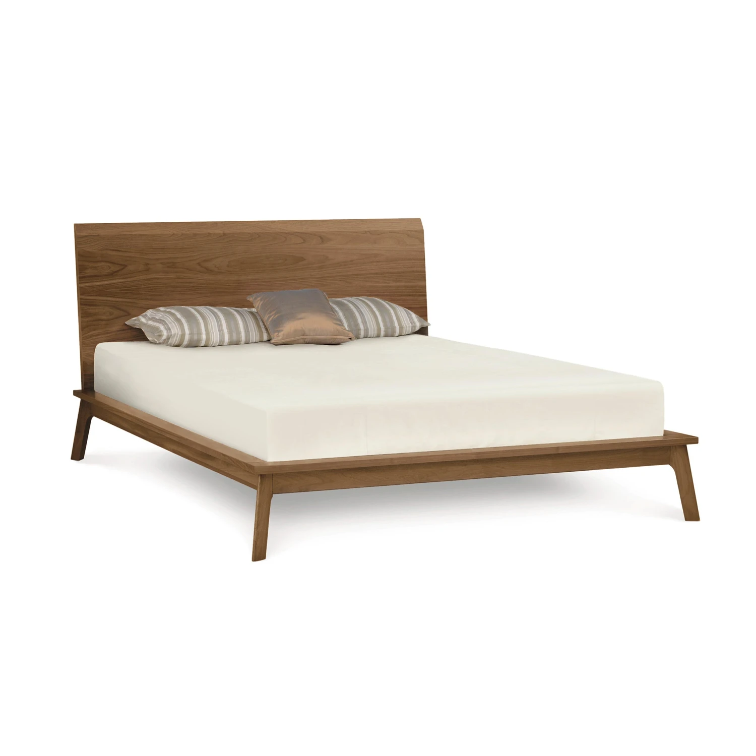 Catalina Solid Hardwood Platform Bed - Mid-Century Modern Design 14 Catalina Solid Hardwood Platform Bed - Mid-Century Modern Design - Image 12