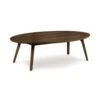 Copeland Catalina Oval Coffee Table: Mid-Century Solid Wood Design 1 Copeland Catalina Oval Coffee Table: Mid-Century Solid Wood Design -VERMONT WOODS Catalina Oval Coffee Table