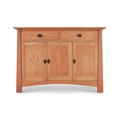 Cherry Moon Medium Sideboard: Handcrafted Solid Wood Buffet