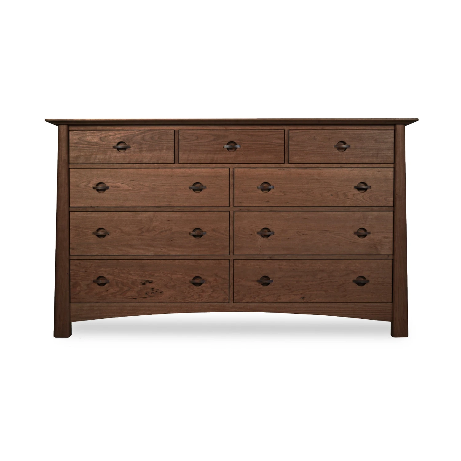 Cherry Moon 9-Drawer Dresser: Handcrafted Solid Wood Luxury 6 Cherry Moon 9-Drawer Dresser: Handcrafted Solid Wood Luxury - Image 4