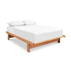 Cherry Moon Dovetail Platform Bed 17 Cherry Moon Dovetail Platform Bed -VERMONT WOODS Cherry Moon Dovetail Bed Queen Natural Cherry