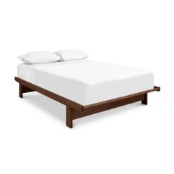 Cherry Moon Dovetail Platform Bed 19 Cherry Moon Dovetail Platform Bed -VERMONT WOODS Cherry Moon Dovetail Bed Queen Natural Walnut