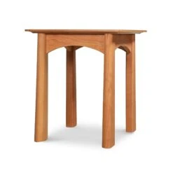 Solid Wood End Table - Handmade Cherry Moon Side Table -VERMONT WOODS Cherry Moon End Table 2