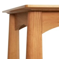 Solid Wood End Table - Handmade Cherry Moon Side Table -VERMONT WOODS Cherry Moon End Table 4