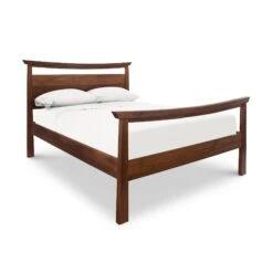 Cherry Moon Pagoda Bed 17 Cherry Moon Pagoda Bed -VERMONT WOODS Cherry Moon Pagoda Bed Queen Natural Walnut