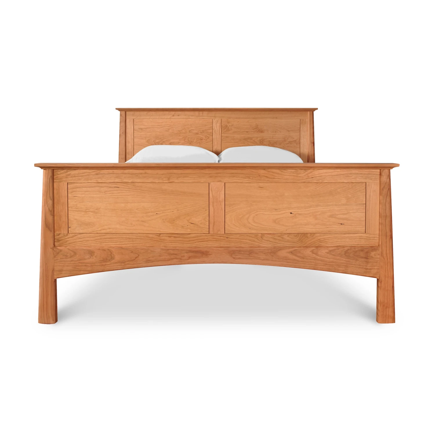 Cherry Moon Panel Bed: Luxury Artisan Crafted Solid Wood Bed 4 Cherry Moon Panel Bed: Luxury Artisan Crafted Solid Wood Bed - Image 2