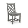 POLYWOOD Chippendale Outdoor Dining Side Chair -VERMONT WOODS Chippendale Outdoor Dining Side Chair
