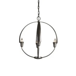 Modern Floral Chandelier - Hand-Crafted Zen Hanging Pendant Light 7 Modern Floral Chandelier - Hand-Crafted Zen Hanging Pendant Light -VERMONT WOODS Cirque Chandelier 1