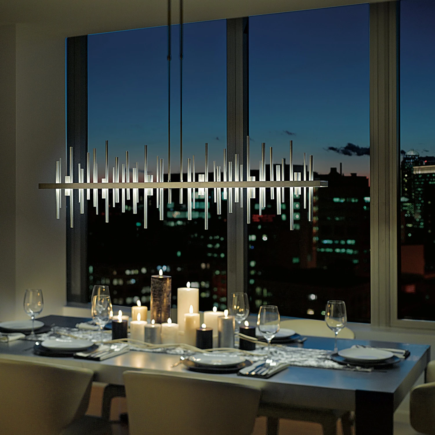 Hubbardton Forge Cityscape Large LED Pendant 6 Hubbardton Forge Cityscape Large LED Pendant - Image 4
