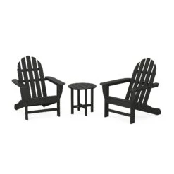 POLYWOOD Classic Adirondack 3-Piece Set