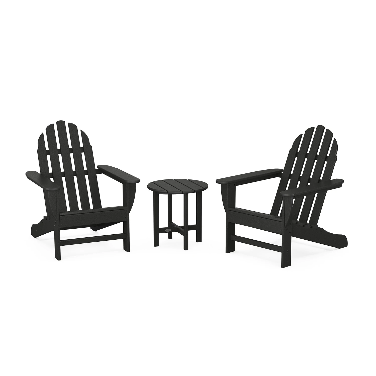 POLYWOOD Classic Adirondack 3-Piece Set 4 POLYWOOD Classic Adirondack 3-Piece Set - Image 2