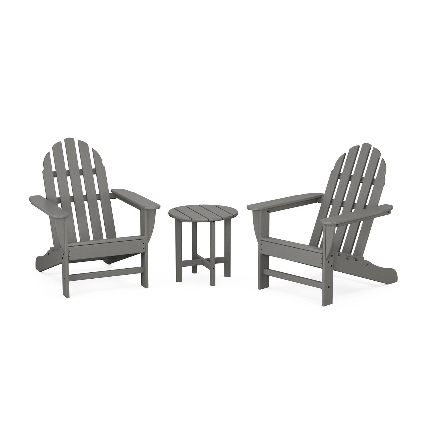 POLYWOOD Classic Adirondack 3-Piece Set 5 POLYWOOD Classic Adirondack 3-Piece Set - Image 3