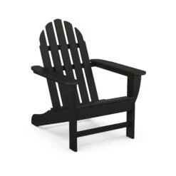 POLYWOOD Classic Adirondack Chair - All-Weather Outdoor Comfort 22 POLYWOOD Classic Adirondack Chair - All-Weather Outdoor Comfort -VERMONT WOODS Classic Adirondack Chair AD4030BL Black